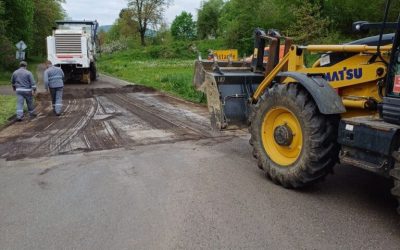 U tijeku je sanacija kolnika na LC 34134 u Josipdolu