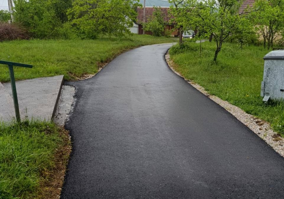 Sanacija cesta u vlasništvu Općine Josipdol