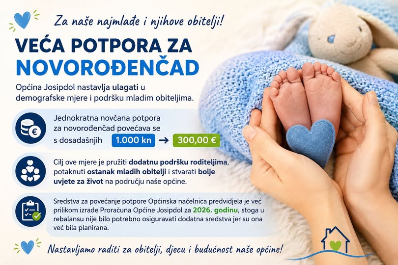 potpore za novoređenčad