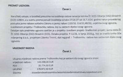 Nastavak sanacije županijske ceste Oštarije-Skradnik